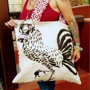 One of a Kind Hemp Canvas Tote